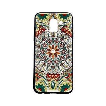 TopQ Samsung J6 3D silikon barevná mandala 34229 (Sun-34229)