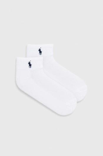 Ponožky Polo Ralph Lauren 6-pack dámské, bílá barva