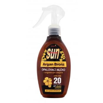 Vivaco Sun Argan Bronz Suntan Lotion SPF20 200 ml opalovací přípravek na tělo unisex