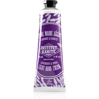 Institut Karité Paris Lavender So Fairy lehký krém na ruce s bambuckým máslem tube + box 30 ml