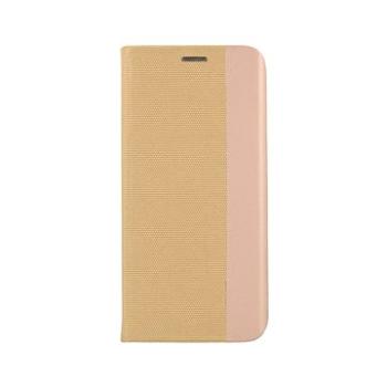 TopQ Pouzdro Samsung A22 5G knížkové Sensitive Book zlaté 72118 (Sun-72118)