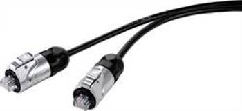 Síťový kabel RJ45 29039c292d, CAT 5e, U/UTP, 10.00 m, černá