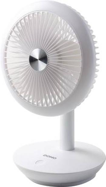 Stolní ventilátor DOMO DO8147, 5 W, (Ø x v) 18 cm x 28.2 cm, bílá