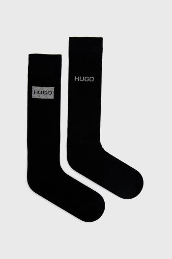 Ponožky Hugo (2-pack) černá barva