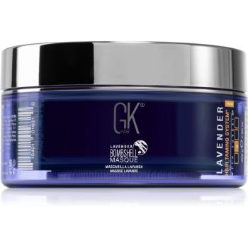 GK Hair Bombshell Masque barvicí maska pro blond vlasy odstín Lavender 200 g