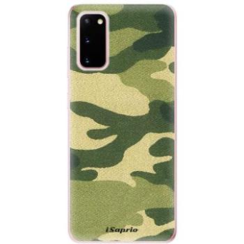 iSaprio Green Camuflage 01 pro Samsung Galaxy S20 (greencam01-TPU2_S20)
