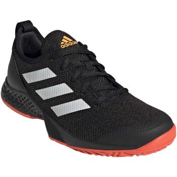 adidas COURTFLASH Pánská tenisová obuv, černá, velikost 42