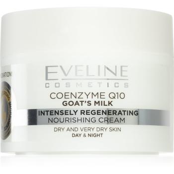 Eveline Cosmetics Coenzym Q10 & Goat's Milk hydratační krém na obličej s kozím mlékem 50 ml
