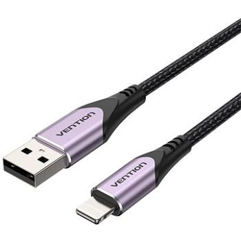 Vention MFi Lightning to USB Cable Purple 2m Aluminum Alloy Type (LABVH)