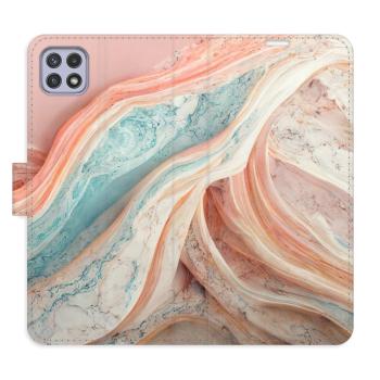 Flipové pouzdro iSaprio - Colour Marble - Samsung Galaxy A22 5G