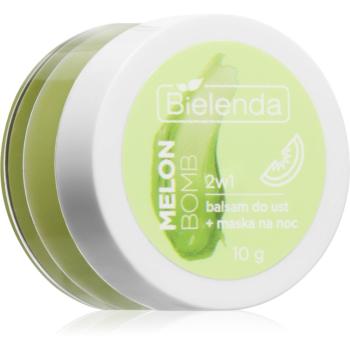 Bielenda Lip Care Lip Balm + Night Mask balzám na rty s vůní Melon Bomb 10 g