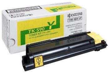 Kyocera toner TK-590Y/ FS-C2026MFP/ C2126MFP/ 5 000 stran/ Žlutý, TK-590Y