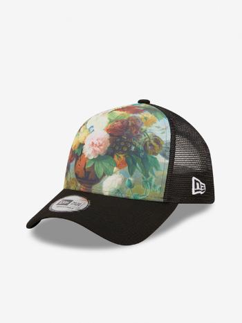 New Era Le Louvre Print A-Frame Trucker Kšiltovka Černá