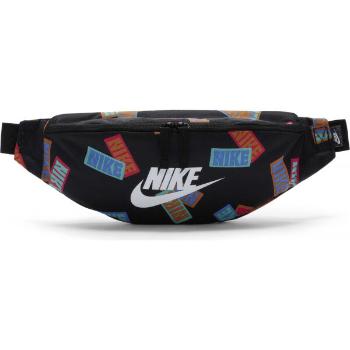 Nike HERITAGE WAISTPACK Módní ledvinka, černá, velikost UNI