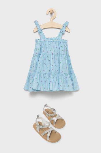 Dětské bavlněné šaty GAP mini