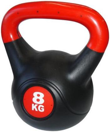 ACRA Činka kettlebell s cementovou náplní - 8 kg kettlebell