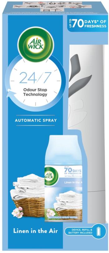 Air Wick Automatický difuzér Freshmatic bílý s náplní Prádlo ve vánku 250 ml