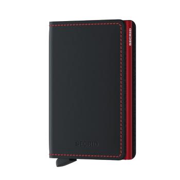 Secrid Slimwallet Matte Black&Red