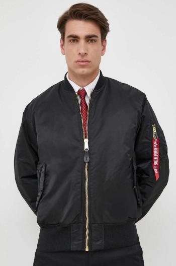 Bomber bunda Alpha Industries MA-1 černá barva, zimní, 100101.03