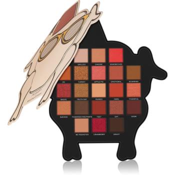 Makeup Revolution X Friends Thanksgiving paleta očních stínů odstín You Love Me 21 g