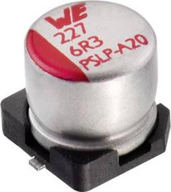 Elektrolytický kondenzátor Würth Elektronik WCAP-PSLC 875075361005, SMD, 470 µF, 16 V, 20 %, 1 ks