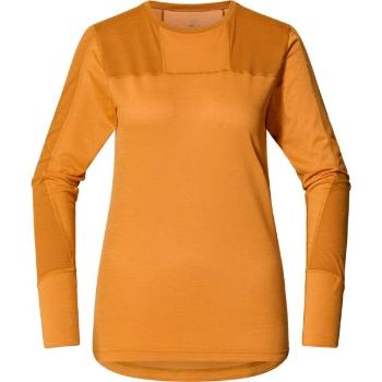 HAGLÖFS NATURAL BLEND TECH CREW NECK W Dámské triko, žlutá, velikost