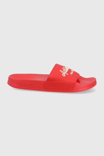 Pantofle adidas Adilette GW8751 dámské, červená barva