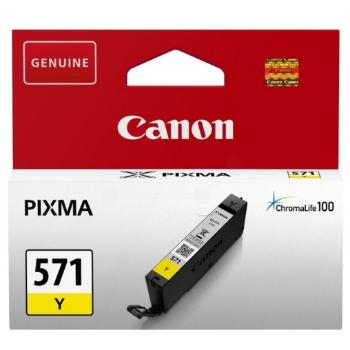 Canon CLI-571Y žlutá (yellow) originální cartridge