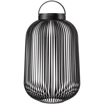 Přenosná stolní lampa LITO M 49 cm, LED, černá, ocel, Blomus