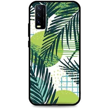 TopQ Kryt LUXURY Vivo Y20s pevný Green Leaves 70908 (Sun-70908)