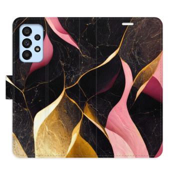 Flipové pouzdro iSaprio - Gold Pink Marble 02 - Samsung Galaxy A53 5G