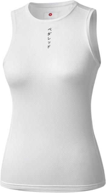 PEdALED Women's Mirai Lightweight Base Layer Sleeveless - white L