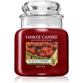 Yankee Candle Black Cherry vonná svíčka Classic střední 411 g