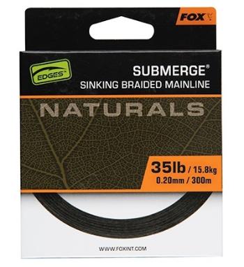 Fox splétaná šňůra naturals submerge braid 300 m - 0,25 mm 20,4 kg