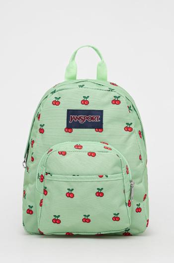 Dětský batoh Jansport zelená barva, malý, vzorovaný
