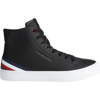 Tommy Hilfiger TH HI VULC CORE LTH Pánské tenisky, černá, velikost