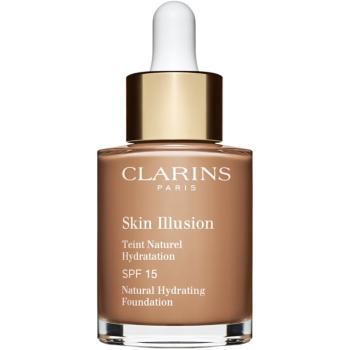 Clarins Skin Illusion Natural Hydrating Foundation rozjasňující hydratační make-up SPF 15 odstín 112.3 Sandalwood 30 ml