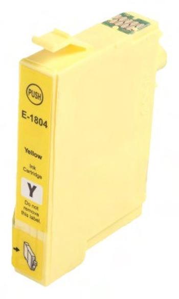 EPSON T1804 (C13T18044010) - kompatibilní cartridge, žlutá, 13ml