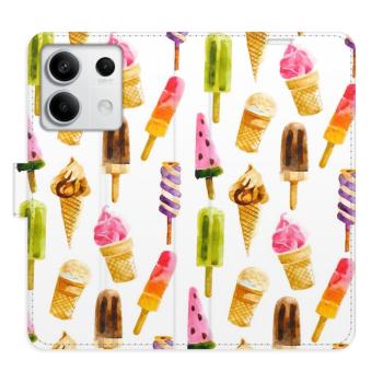 Flipové pouzdro iSaprio - Ice Cream Pattern - Xiaomi Redmi Note 13 5G