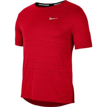 Nike DRI-FIT MILER Pánské běžecké tričko, červená, velikost L