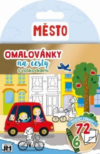 Město - Omalovánky na cesty