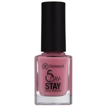 Dermacol 5 Day Stay dlouhotrvající lak na nehty odstín 09 Candy Shop 11 ml