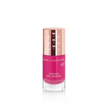 Naj-Oleari Oleo gel Nail Lacquer lak na nehty s gelovým efektem - 14 azalea pink 8 ml
