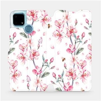 Flip pouzdro na mobil Realme 7i - M124S Růžové květy (5903516587322)