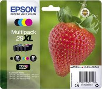 Epson Ink T2996, 29XL originál kombinované balení černá, azurová, purppurová, žlutá C13T29964012