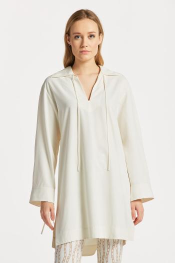 KOŠILE GANT RELAXED POPVER TUNIC bílá 36