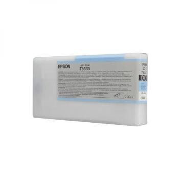 EPSON T6535 (C13T653500) - originální cartridge, světle azurová, 200ml