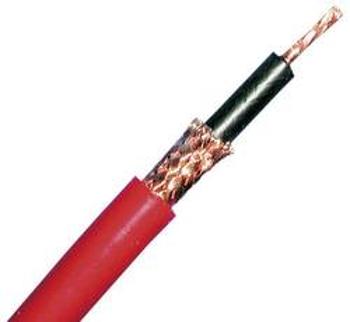 Koaxiální kabel MultiContact SILI-SC 0,5/1,0 (61.7580-10021), ~ 45 Ω, stíněný, černá, 1 m