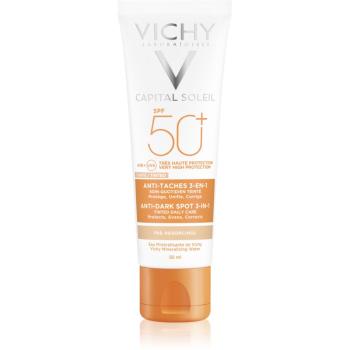 Vichy Capital Soleil tónovaná péče proti pigmentovým skvrnám 3 v 1 SPF 50 Tinted 50 ml