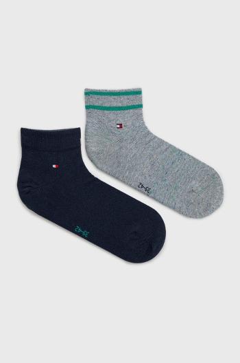 Ponožky Tommy Hilfiger pánské, zelená barva